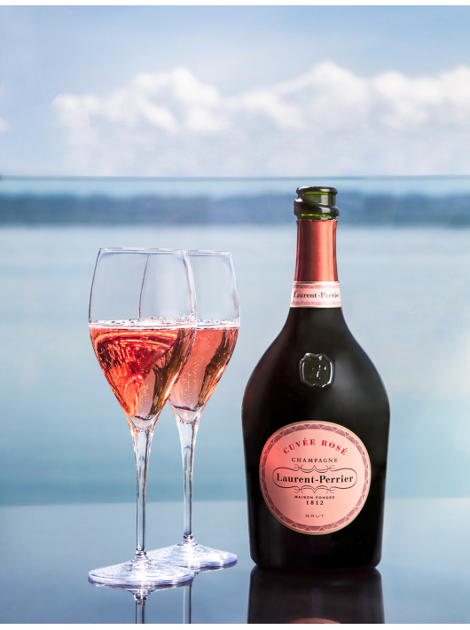 Laurent-Perrier Giftbox Cuvée rosé & 2 Gläser Limited Edition