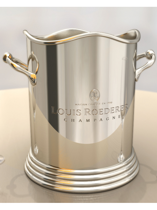 Louis Roederer Eiskübel "Nickel" 1 Flasche
