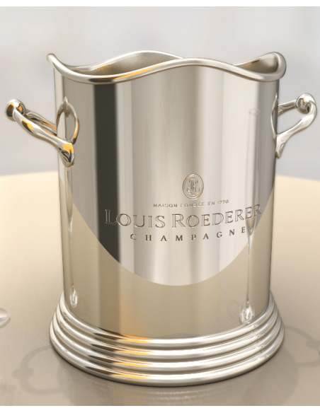 Louis Roederer Ice Bucket Nickel 1 bottle