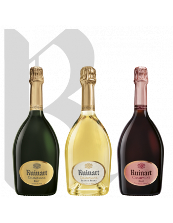 Ruinart Set 2 Blanc de blancs & 2 Brut & 2 Rosé - 6 x 75 cl 2