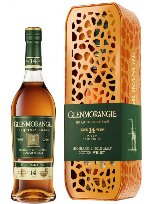 Whisky Glenmorangie Duo Set Limited Edition Girafe Giftbox Lasanta & Quinta Ruban - 2 x 70 CL