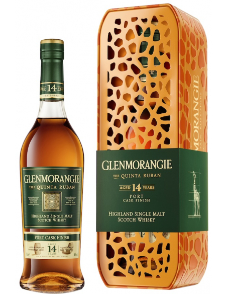 Whisky Glenmorangie Duo Set Limited Edition Girafe Giftbox Lasanta & Quinta Ruban - 2 x 70 CL