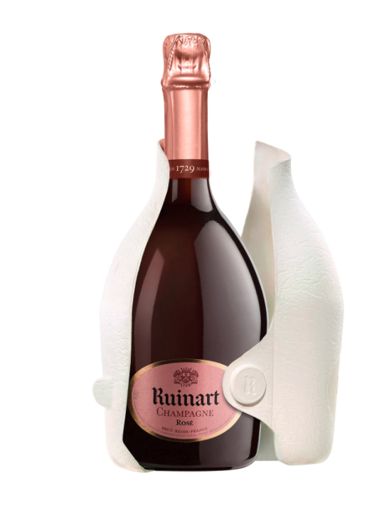 Ruinart Set 2 Verres neutres 41 cl & Rosé second skin - 75 cl