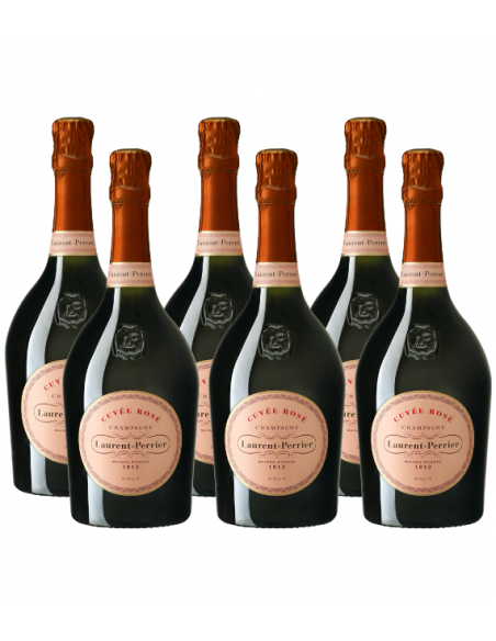 Laurent-Perrier Cuvée rosé - 6 x 75 cl