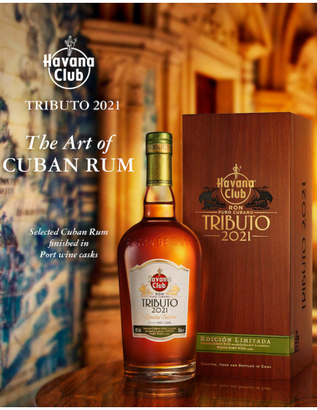 RUM HAVANA CLUB TRIBUTO 2021 - 40% - 70 CL