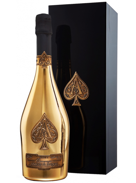 ARMAND DE BRIGNAC Set 2 gläser 28.5 cl & Giftbox Ace of Spades Brut Gold - 75 cl