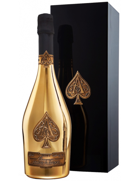 ARMAND DE BRIGNAC Set 2 gläser 28.5 cl & Giftbox Ace of Spades Brut Gold - 75 cl