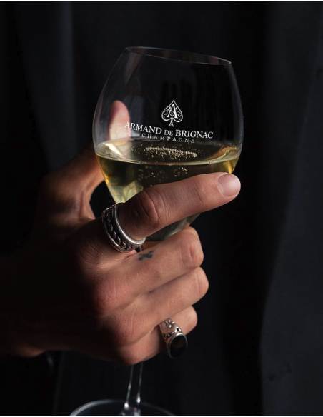 ARMAND DE BRIGNAC Set 2 glasses 28.5 cl & Giftbox Ace of Spades Brut Gold - 75 cl