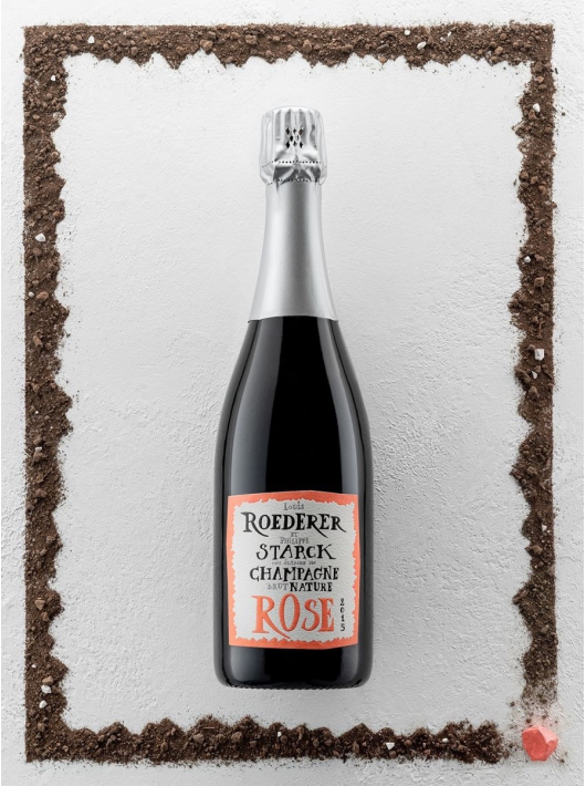 Louis Roederer Vintage 2015 Nature Rosé "PHILIPPE STARCK"