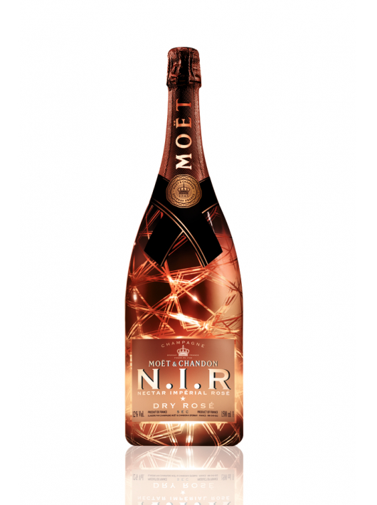 Moët & Chandon N.I.R Nectar Impérial rosé "LED" Limited Edition MAGNUM - 150 cl