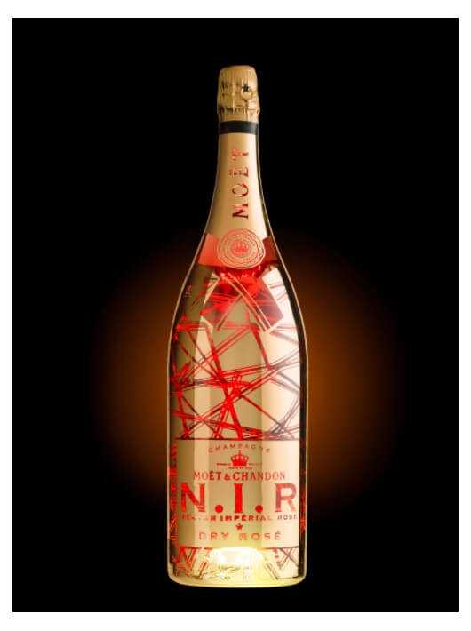 Moët & Chandon N.I.R Nectar Impérial rosé "LED" Limited Edition JEROBOAM - 300 cl