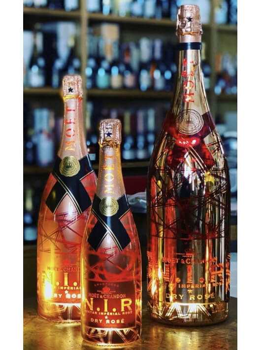 Moët & Chandon N.I.R Nectar Impérial rosé "LED" Limited Edition JEROBOAM - 300 cl
