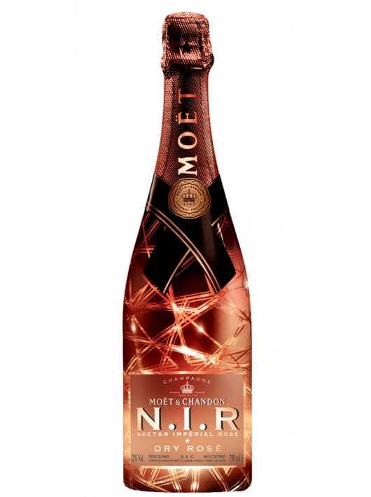 Moët & Chandon N.I.R Nectar Impérial rosé "LED" Limited Edition - 75 cl