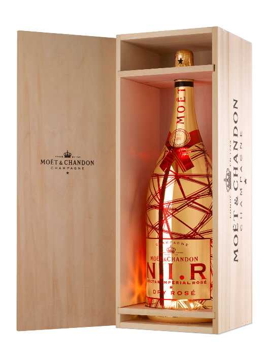 Moët & Chandon N.I.R Nectar Impérial rosé "LED" Limited Edition MATHUSALEM - 600 cl