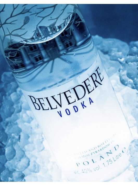 Belvedere Vodka PURE "LED" ILLUMINATOR - 40% - 70 cl