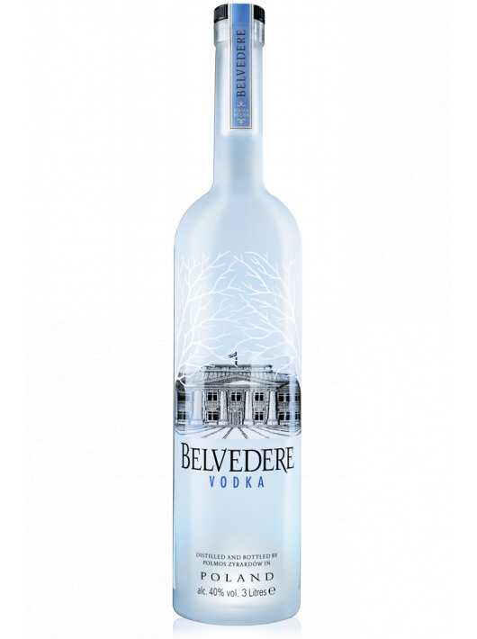 Belvedere Vodka PURE "LED" ILLUMINATOR - 40% - 300 cl