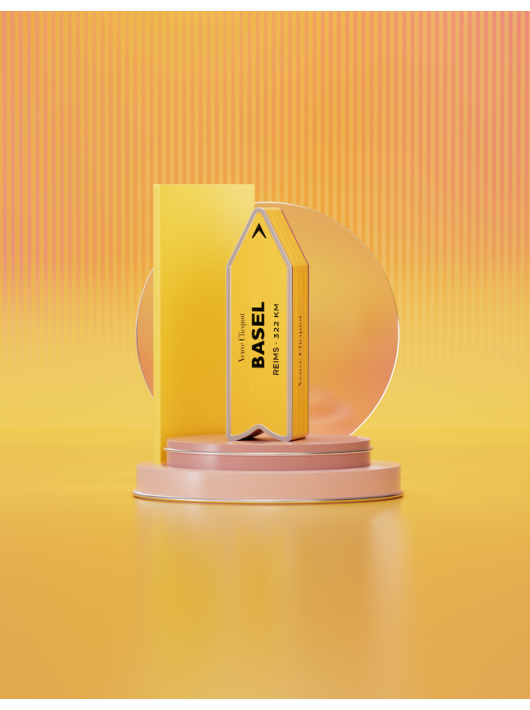 Veuve Clicquot ARROW "BASEL" Metal GIFTBOX Brut Carte Jaune - 75 cl