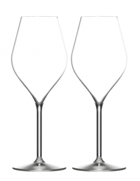 Champagne 2 Champagnergläser 38 cl aus PLEXI