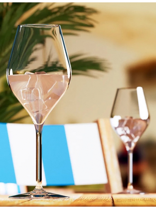 Champagne 6 Unbreakable PLEXI Champagnergläser 38 cl