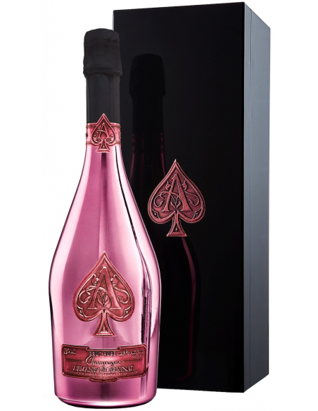 ARMAND DE BRIGNAC Set 2 glasses 28.5 cl & Giftbox Ace of Spades Rosé - 75 cl