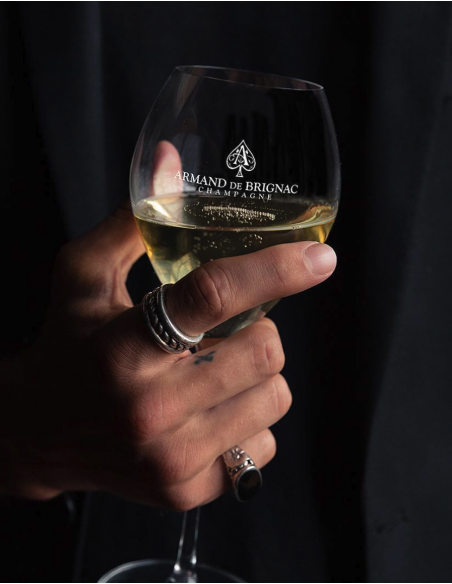 ARMAND DE BRIGNAC Set 2 verres 28.5 cl & Giftbox Ace of Spades Rosé - 75 cl