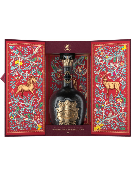 WHISKY ROYAL SALUTE STONE OF DESTINY 38 YEARS OLD - 40% - 50 CL