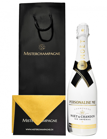 Misterchampagne.ch Personalisierung Ihrer Flasche 15 goldene Buchstaben