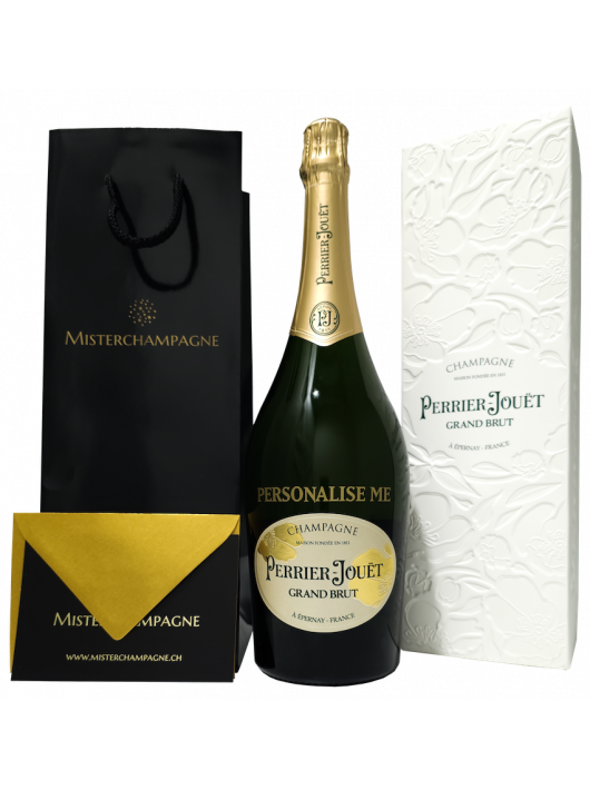 Perrier-jouët Personalisierte Magnum Grand Brut MAGNUM - 150 cl