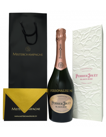 Perrier-jouët Customisable Blason Rosé - Giftbox 75 cl