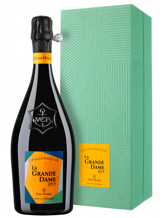Veuve Clicquot Set 6 Giftbox La Grande Dame Brut BY Paola Paronetto Vintage 2015 - 6 x 75 cl