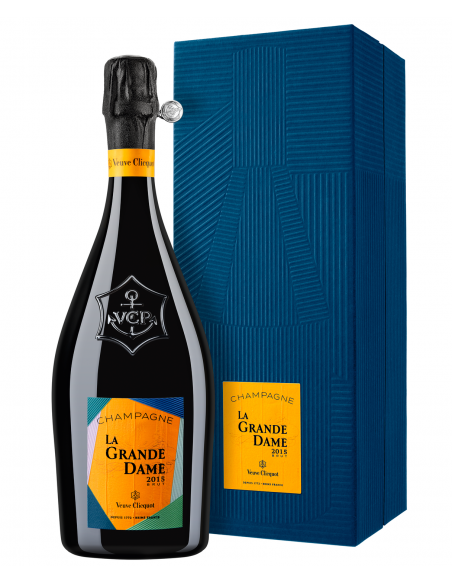 Veuve Clicquot Set 6 Giftbox La Grande Dame Brut BY Paola Paronetto Vintage 2015 - 6 x 75 cl