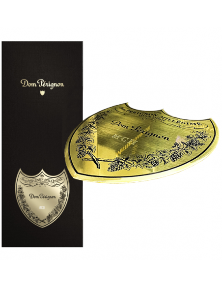 Dom Pérignon Personalized metal shield for box - 3 letters maximum