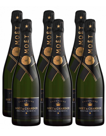 Moët & Chandon Set 6 glasses 41 cl & 6 Nectar impérial - 6 x 75 cl 2