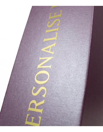 Misterchampagne.ch Coffret carton personnalisé 20 lettres GOLD - 75 cl 2
