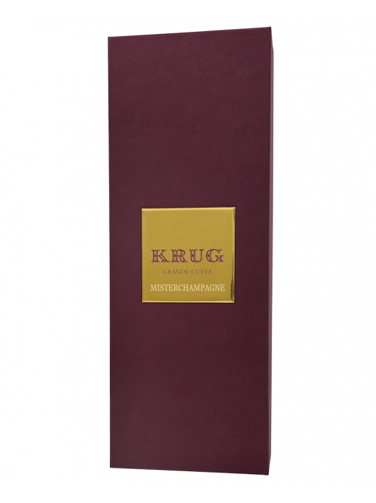 Krug Plaque en métal personnalisée pour coffret - 15 caractères maximum