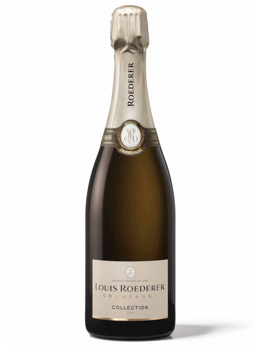 Louis Roederer Giftbox Collection 244 brut + 2 glasses 28.5 cl - 75 CL