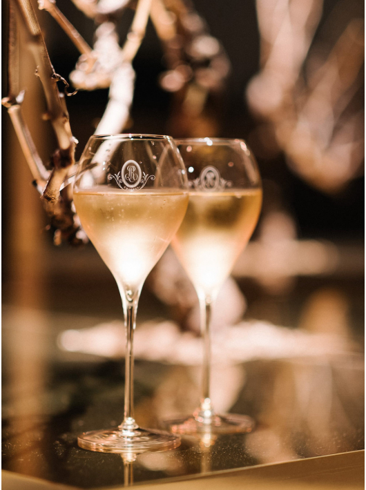 Cristal Louis Roederer SET 2 GLÄSER + 1 GESCHENKBOX VINTAGE 2015 blanc - 75 cl