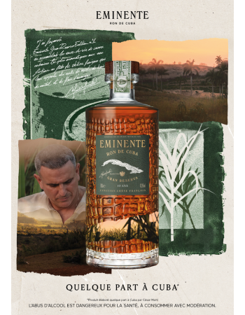 RUM EMINENTE DE CUBA GRAN RESERVA 10 YEARS - 43.5% - 70 CL 2