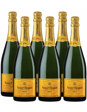 Veuve Clicquot Brut Carte Jaune - 6 x 75 CL