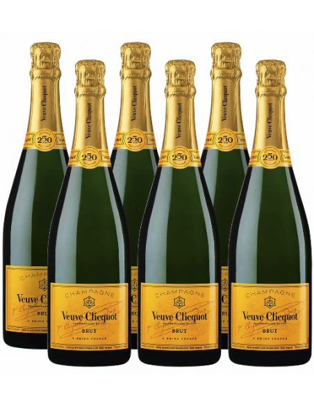 Veuve Clicquot Yellow Label brut - 6 x 75 CL