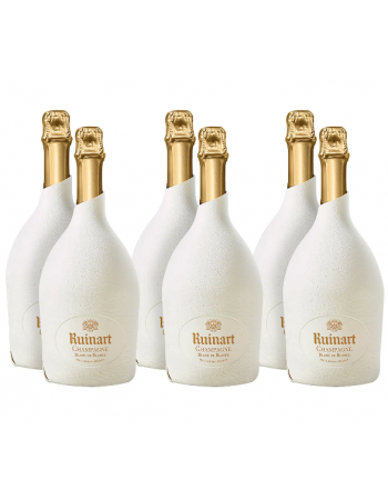 Ruinart Blanc de Blancs second skin - 6 x 75 cl