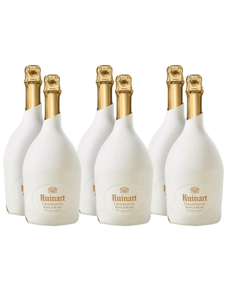 Ruinart Blanc de Blancs second skin - 6 x 75 cl