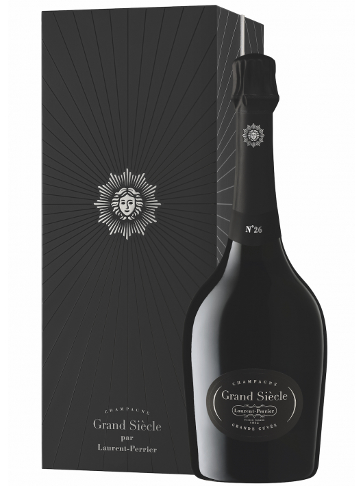 Laurent-Perrier Grand Siècle Brut N°26 & 2 Verres Grand Siècle - 75 cl