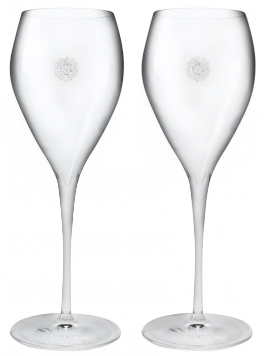 Laurent-Perrier Grand Siècle Brut N°26 & 2 Verres Grand Siècle - 75 cl