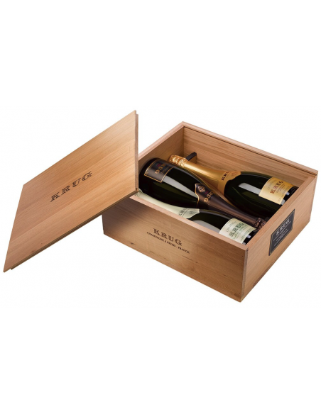 Krug Wooden Box Soloist to Orchestra 2006 Limited Edition - 3 x 75 cl