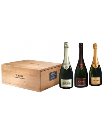 Krug Wooden Box Soloist to Orchestra 2006 Limited Edition - 3 x 75 cl 2