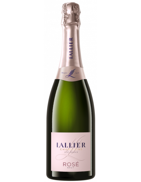 LALLIER CHAMPAGNE Rosé - 6 X 75cl