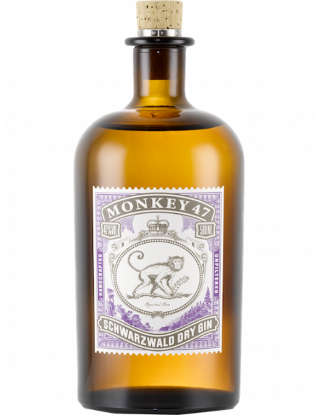 GIN MONKEY 47 Set of 2 clay cups & Dry GIN - 47% - 50 CL