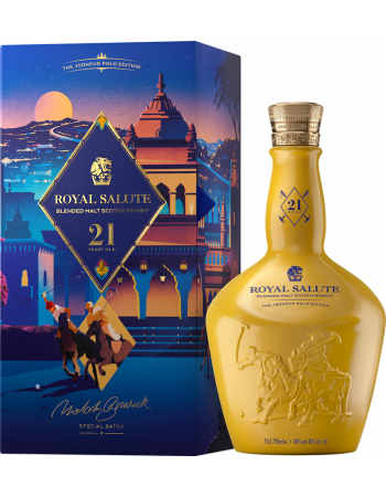 WHISKY ROYAL SALUTE Polo Jodhpur 21 years - 40% - 70 CL