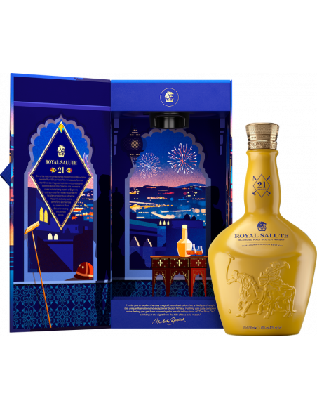 WHISKY ROYAL SALUTE Polo Jodhpur 21 years - 40% - 70 CL